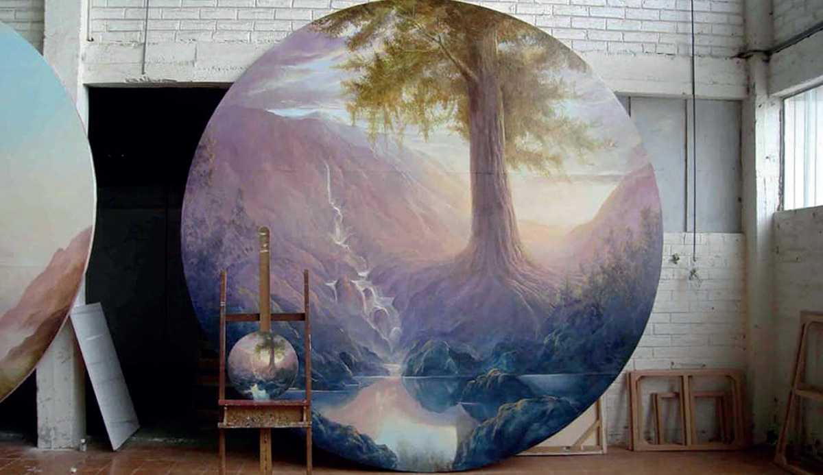 Mural Catedral de Ambato “Árbol de Josué