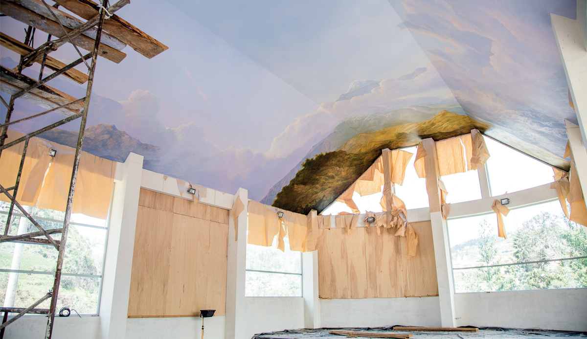 Mural Iglesia Fundacion ABC,
Guaranda, Ecuador