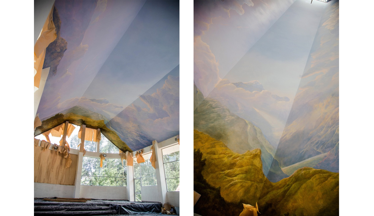 Mural Iglesia Fundacion ABC,
Guaranda, Ecuador